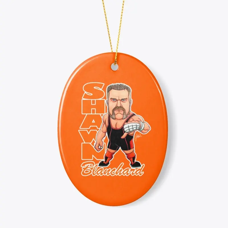 Blanchard Cartoon Christmas Ornament