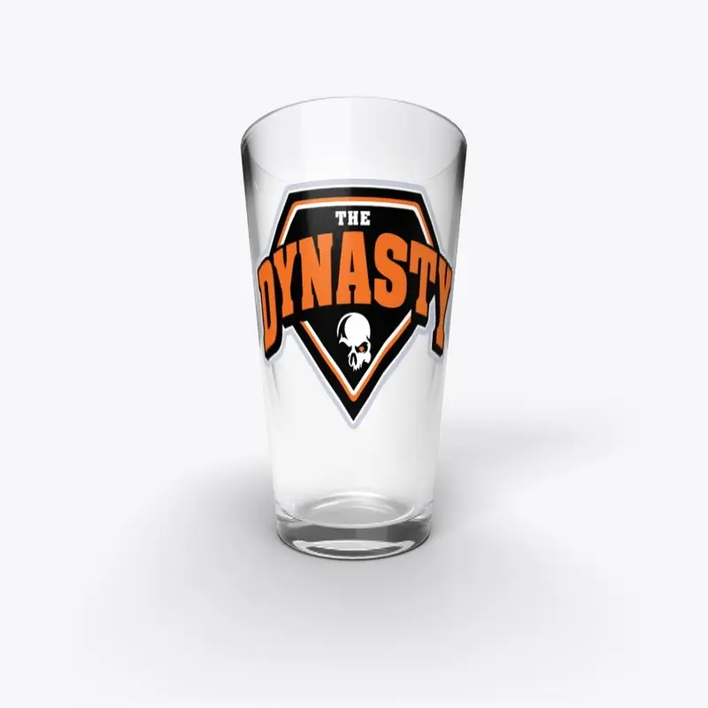 The Dynasty Glass (Orange Logo)