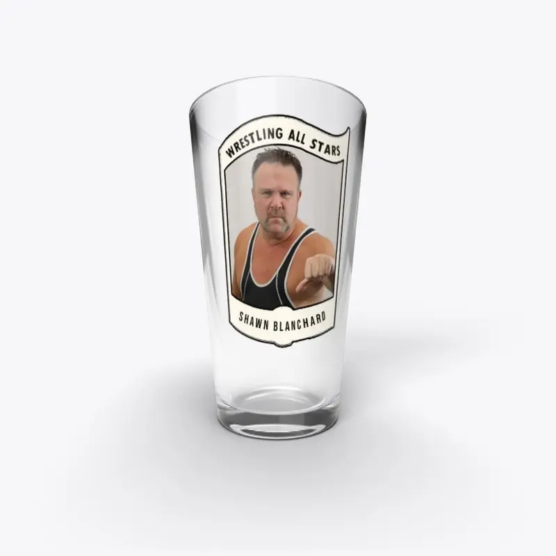 Wrestling All Star Card Glass